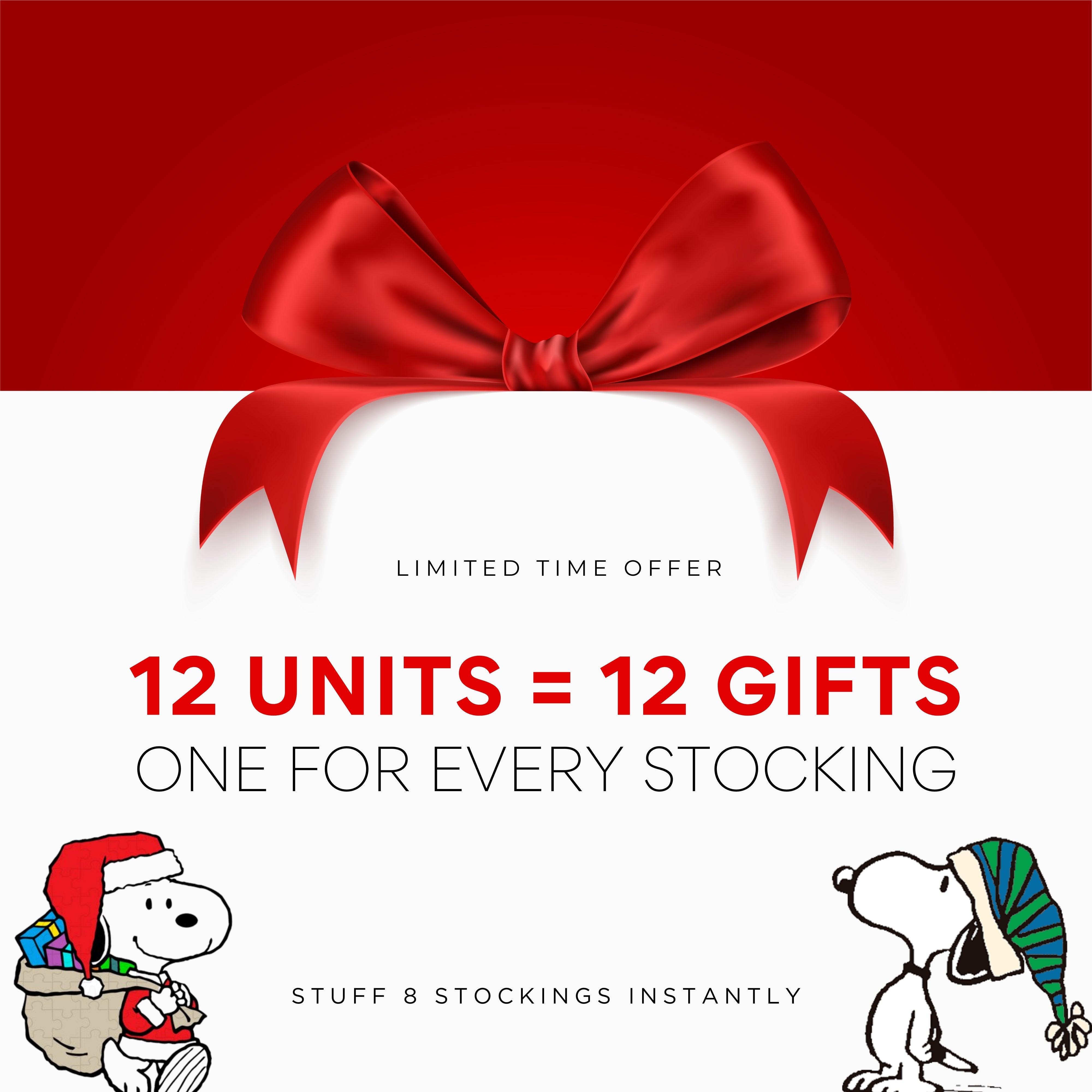 Stocking Stuffer Snoopy Hydrant Dispenser Bundle