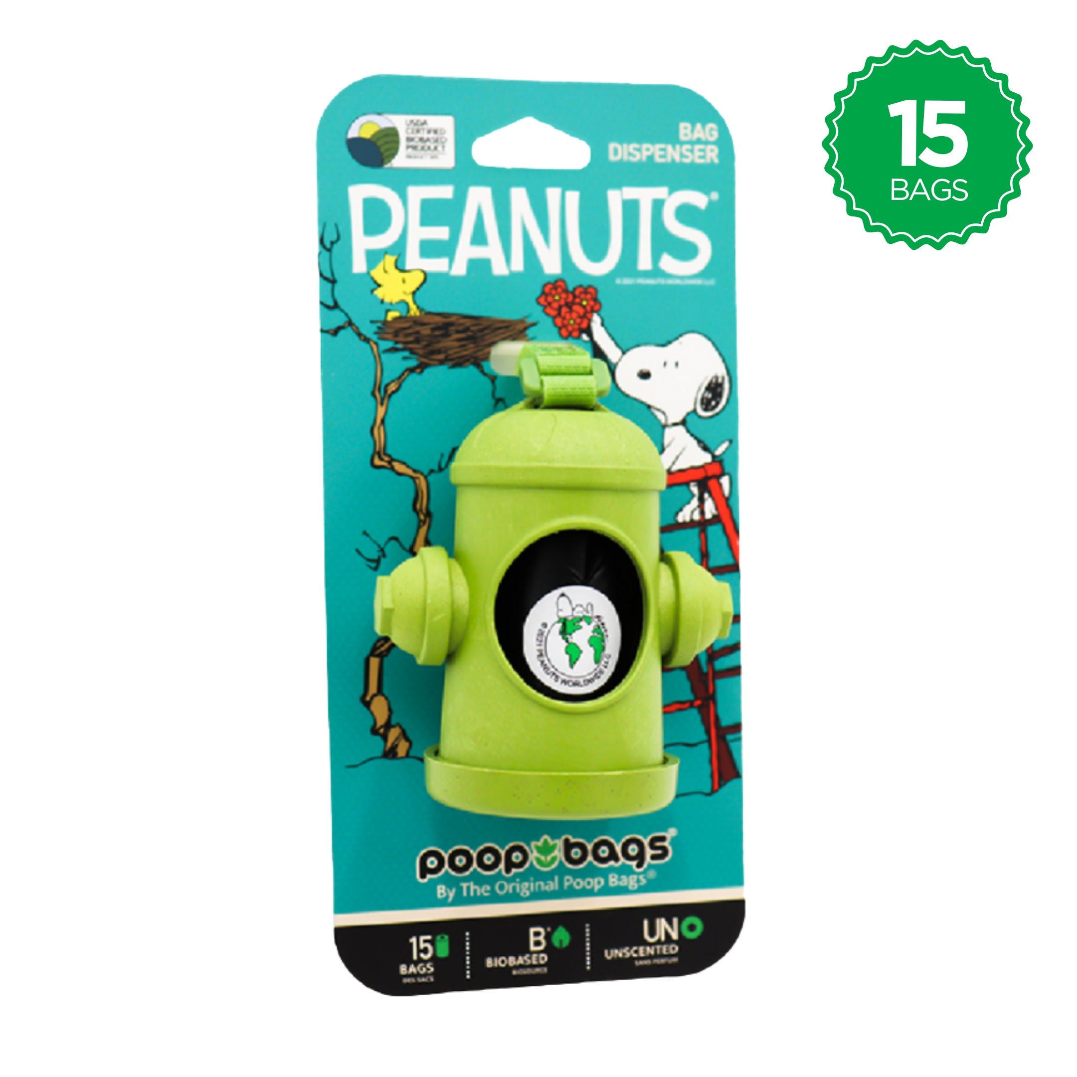 Hydrant Dispenser + Leash Roll Poop Bags