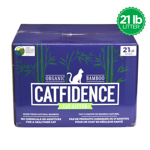 21 lb Bamboo Cat Litter Box