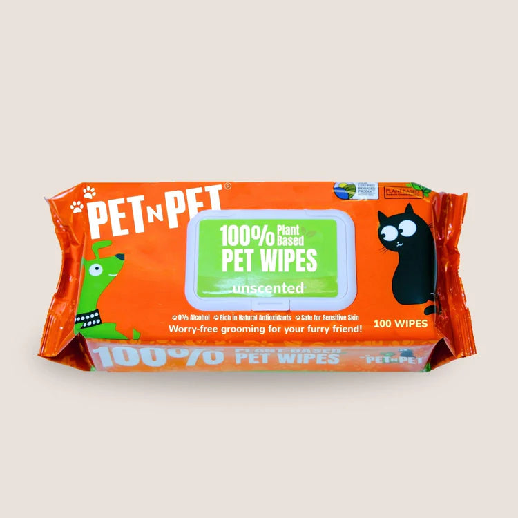 Dog Wipes Cleaning & Deodorizing 100 Count