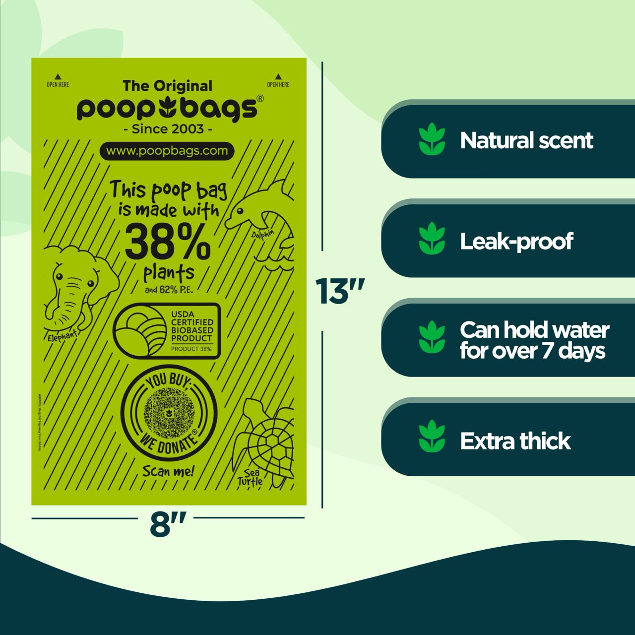 Wholesale Bulk Roll Poop Bags