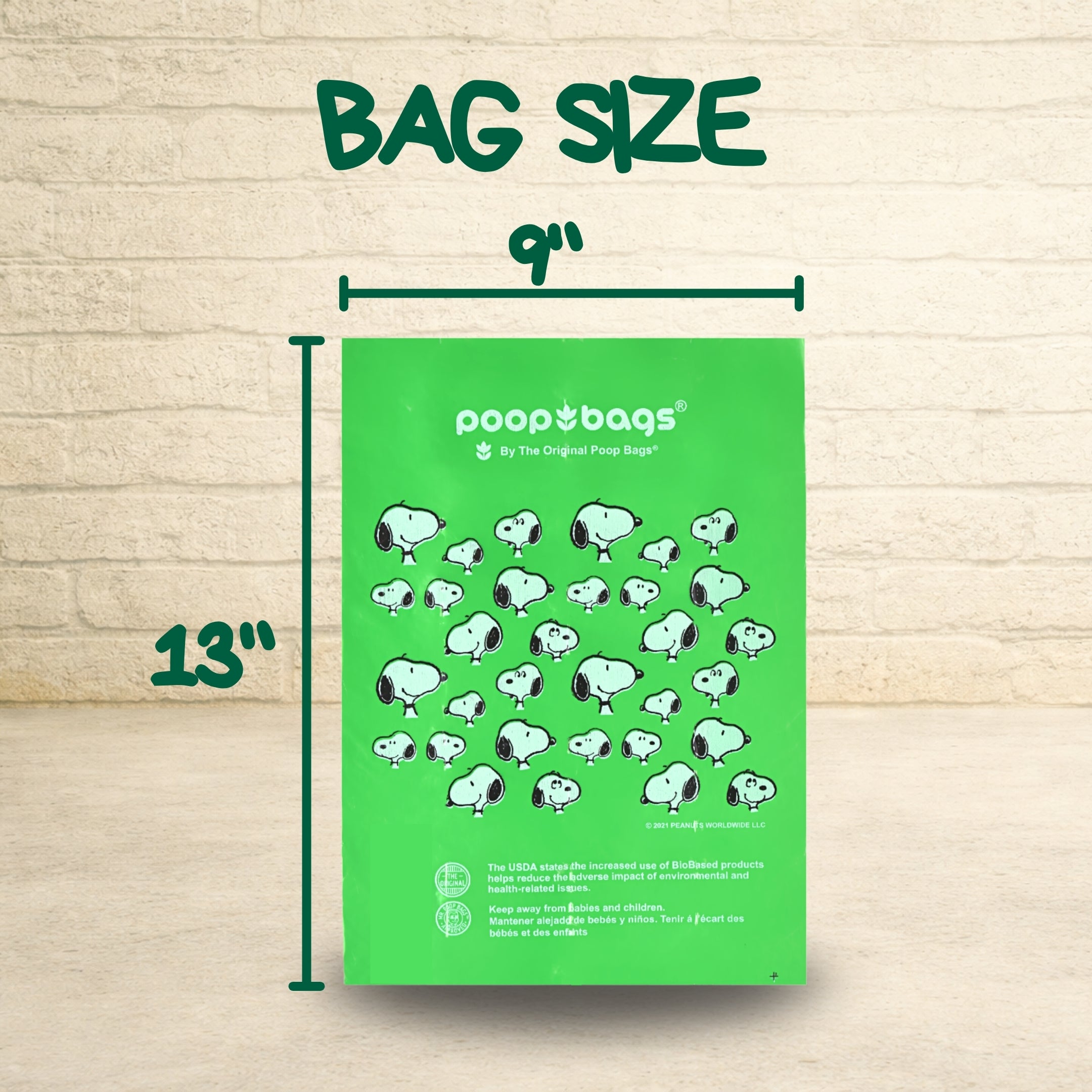 Jumbo Bulk Roll Poop Bags