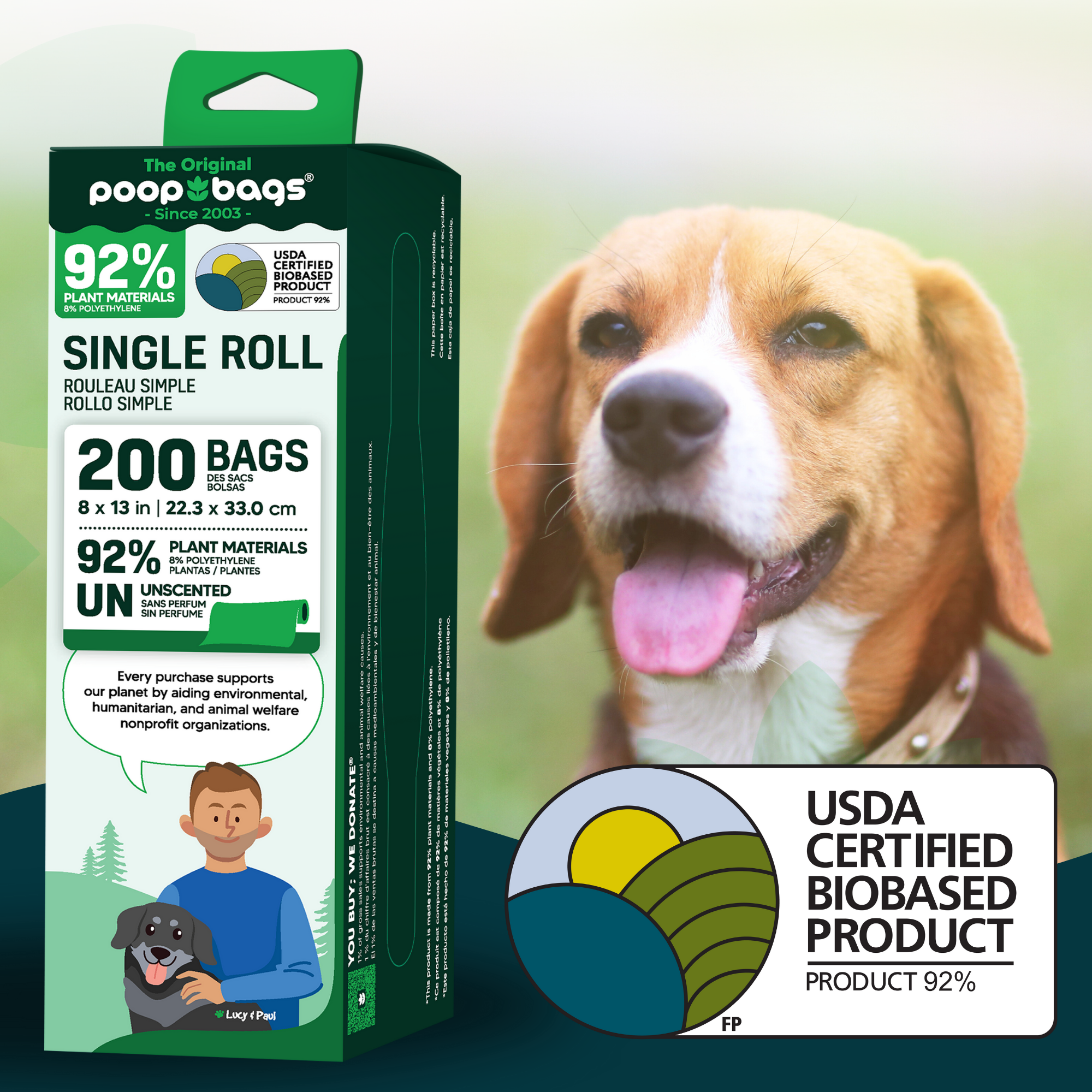 Wholesale Bulk Roll Poop Bags