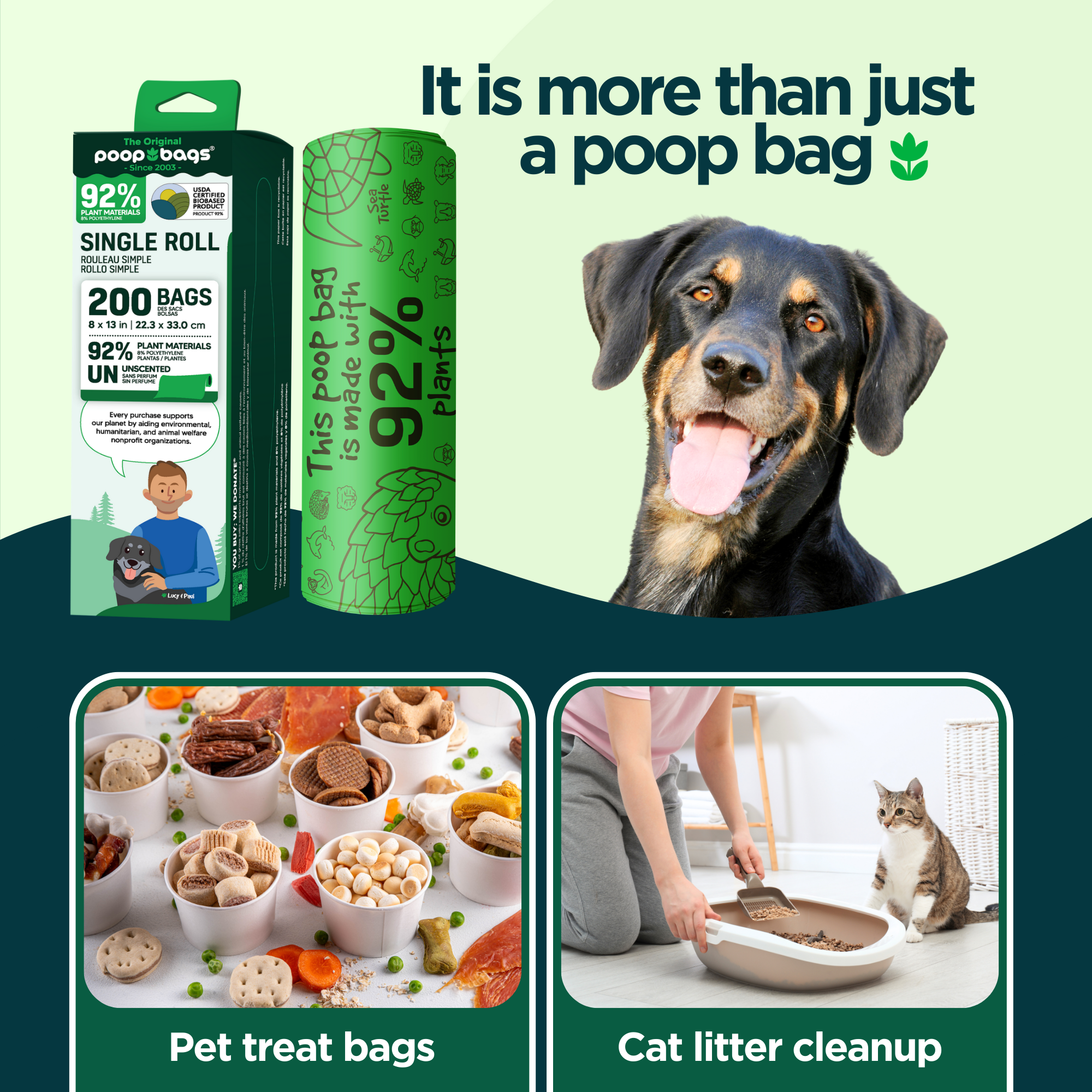 Wholesale Bulk Roll Poop Bags