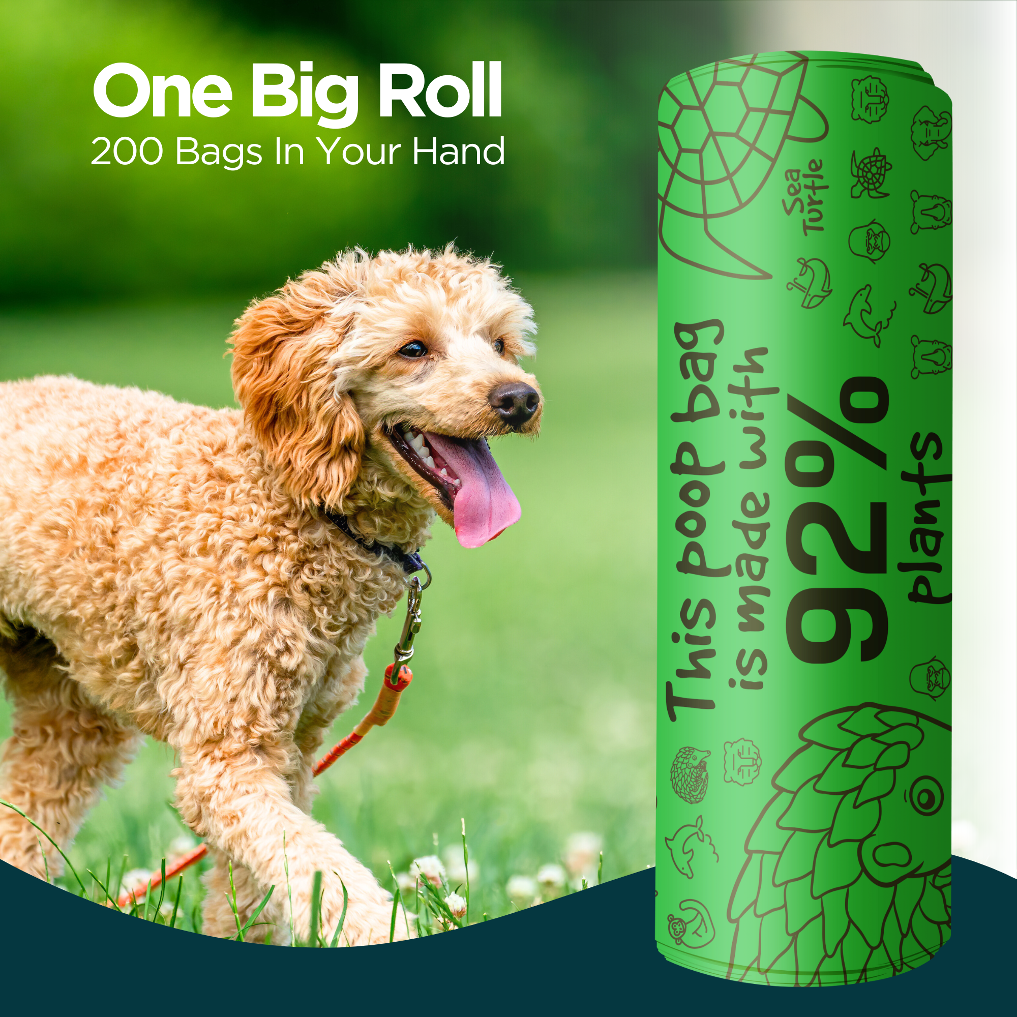 Wholesale Bulk Roll Poop Bags
