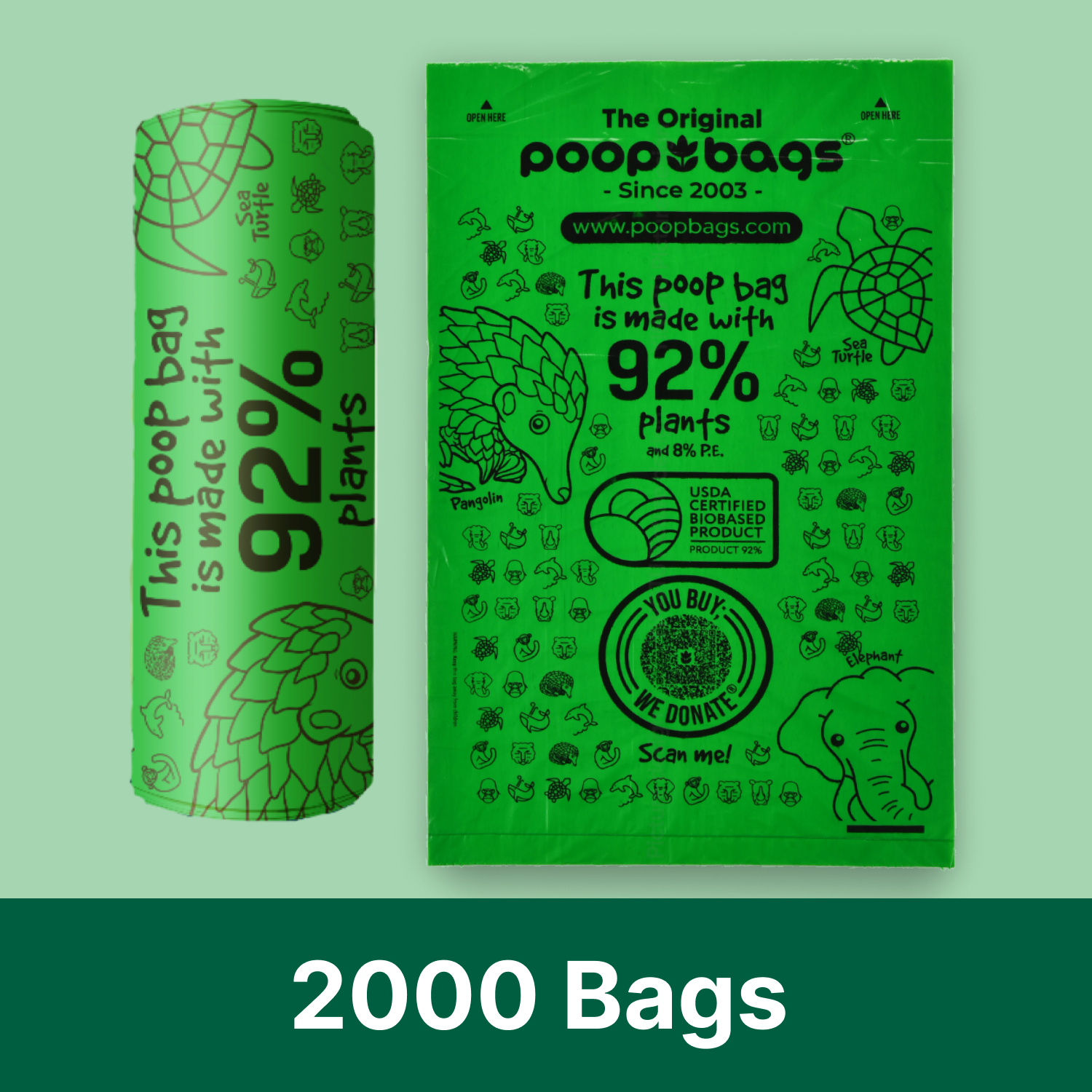 92% Plants - Roll Bags ($$$)