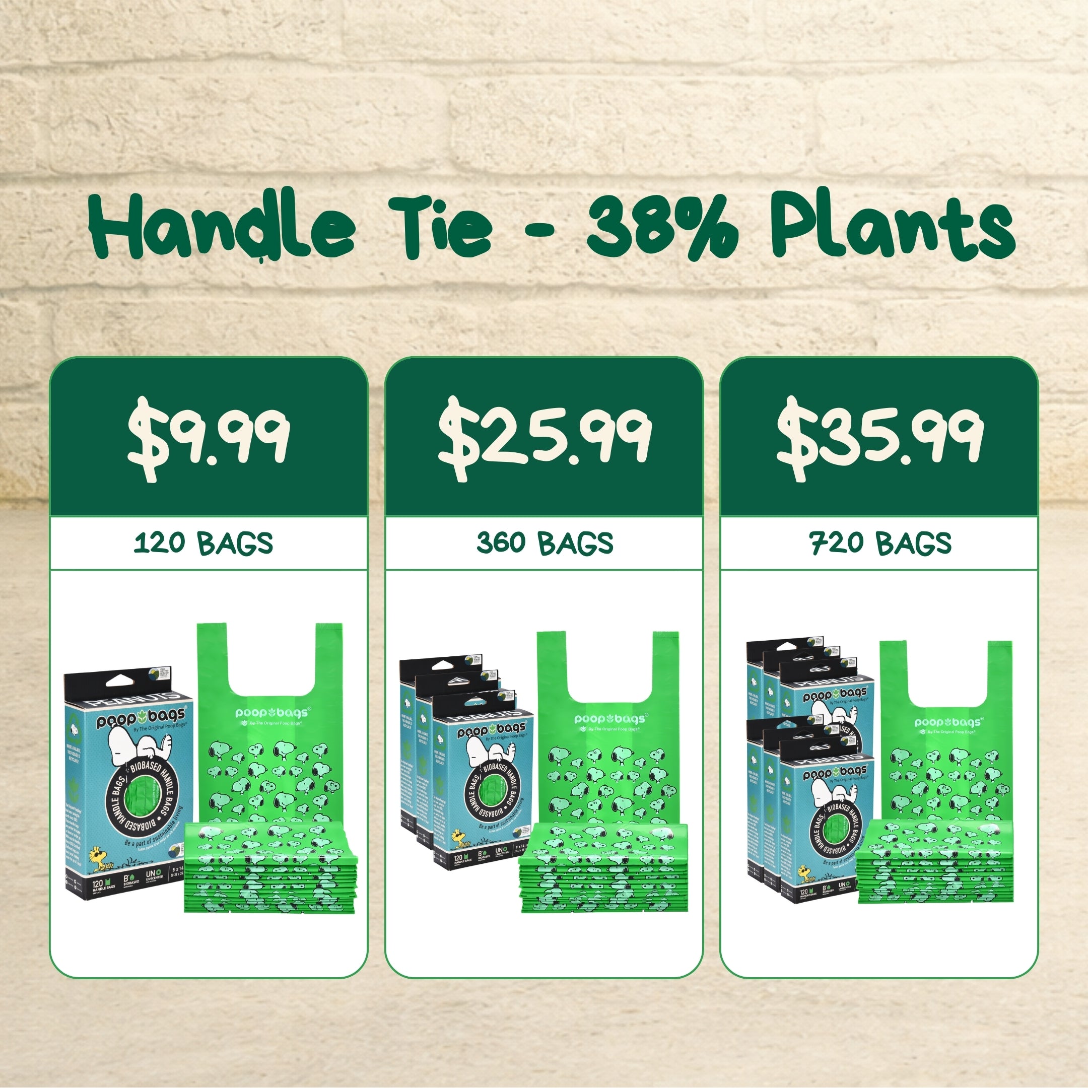 Handle Tie Poop Bags