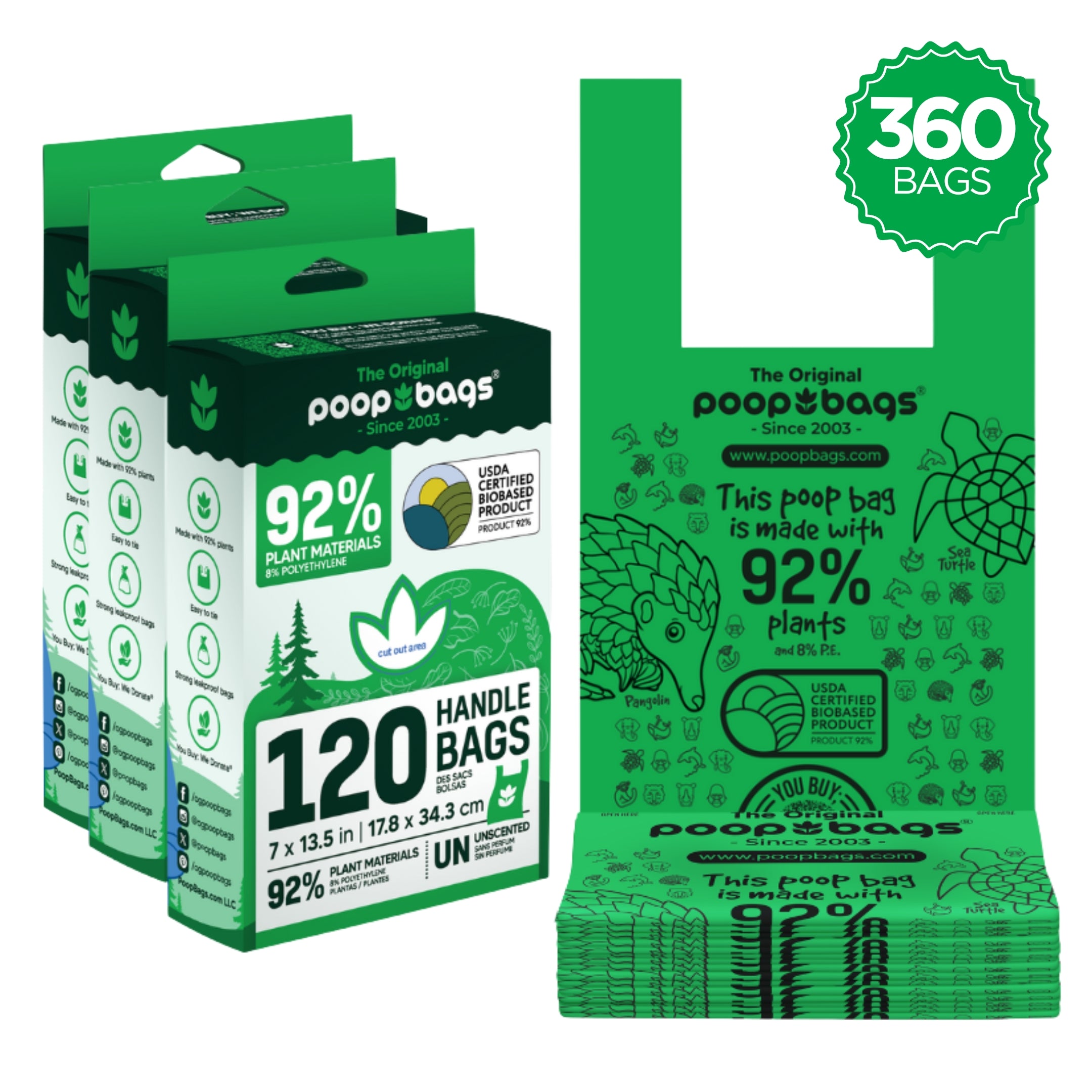 Handle Tie Poop Bags