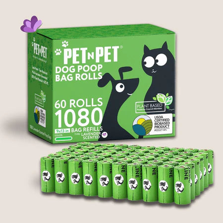 41% Plant-based Poop Bags - Lavender Scented