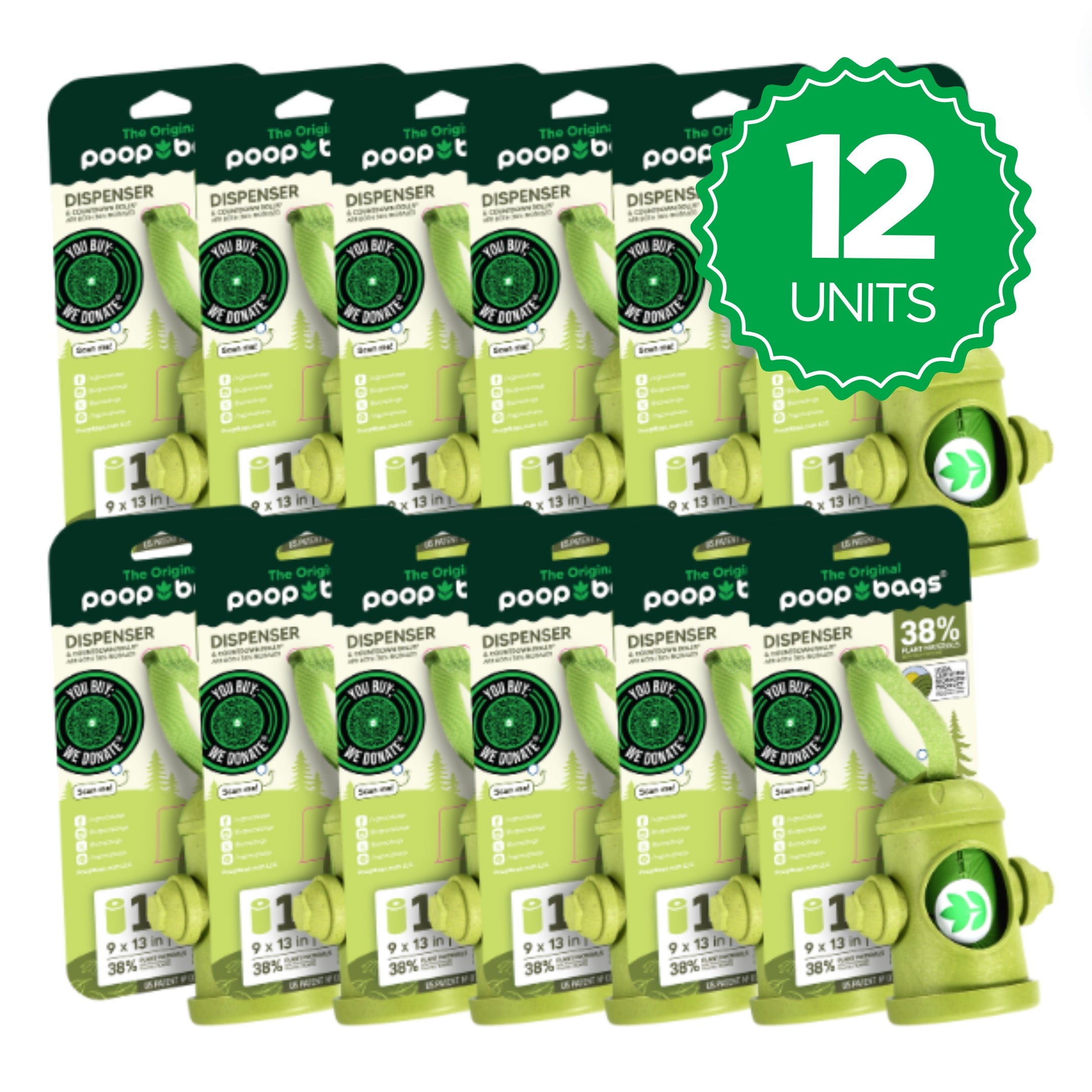 Wholesale Hydrant Dispenser + Leash Roll Poop Bags