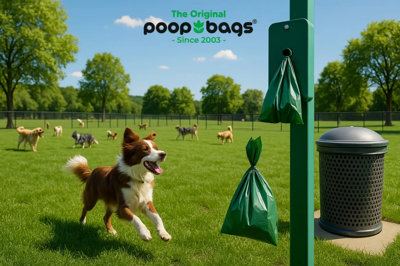 Summer dog park traffic is about to skyrocket. Learn how the right poop bag and dispenser setup keeps your park clean, safe, and complaint-free.