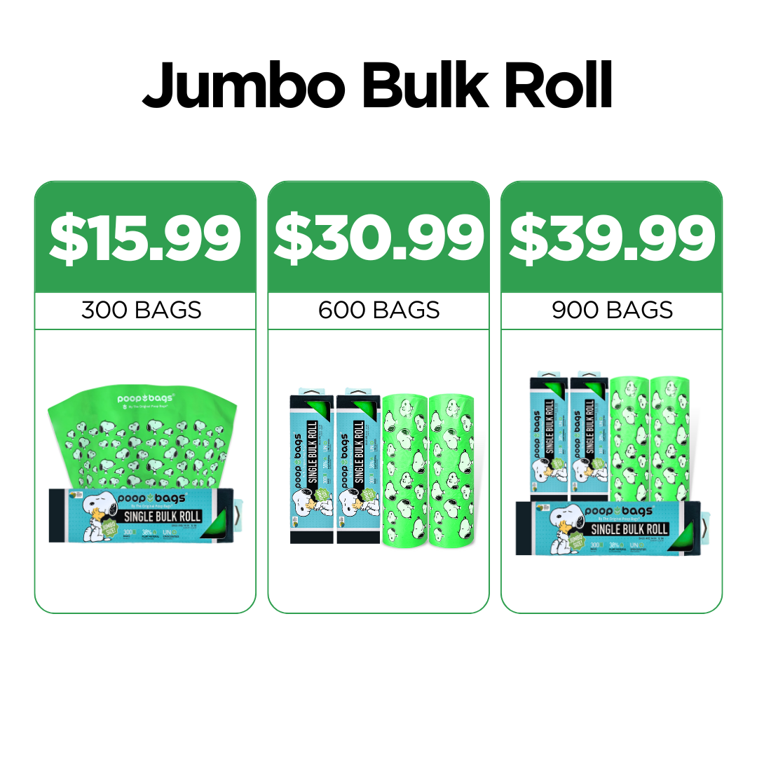 Jumbo Bulk Roll Poop Bags