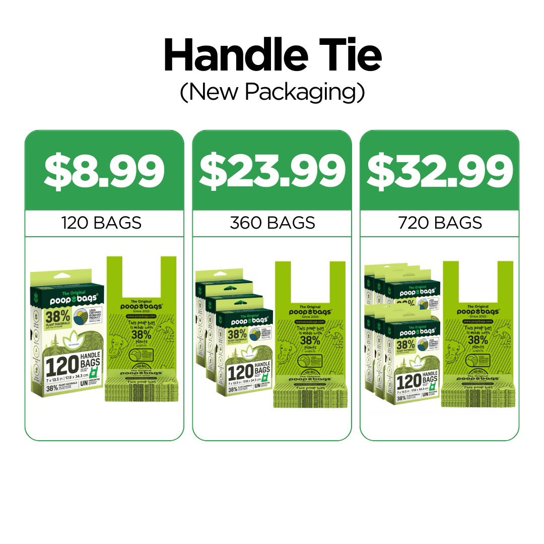 Handle Tie Poop Bags