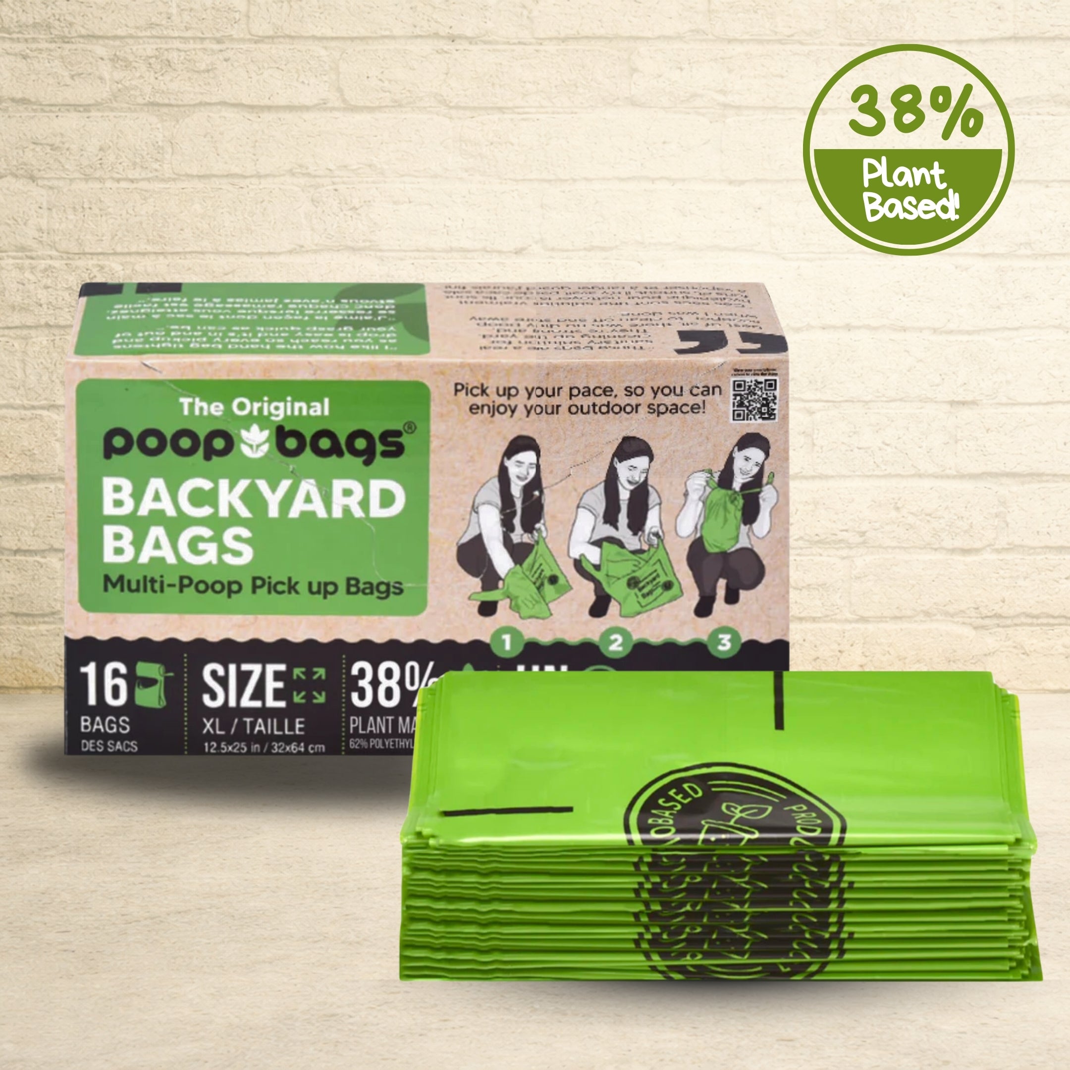 Backyard Multi Pick-up Poop Bags