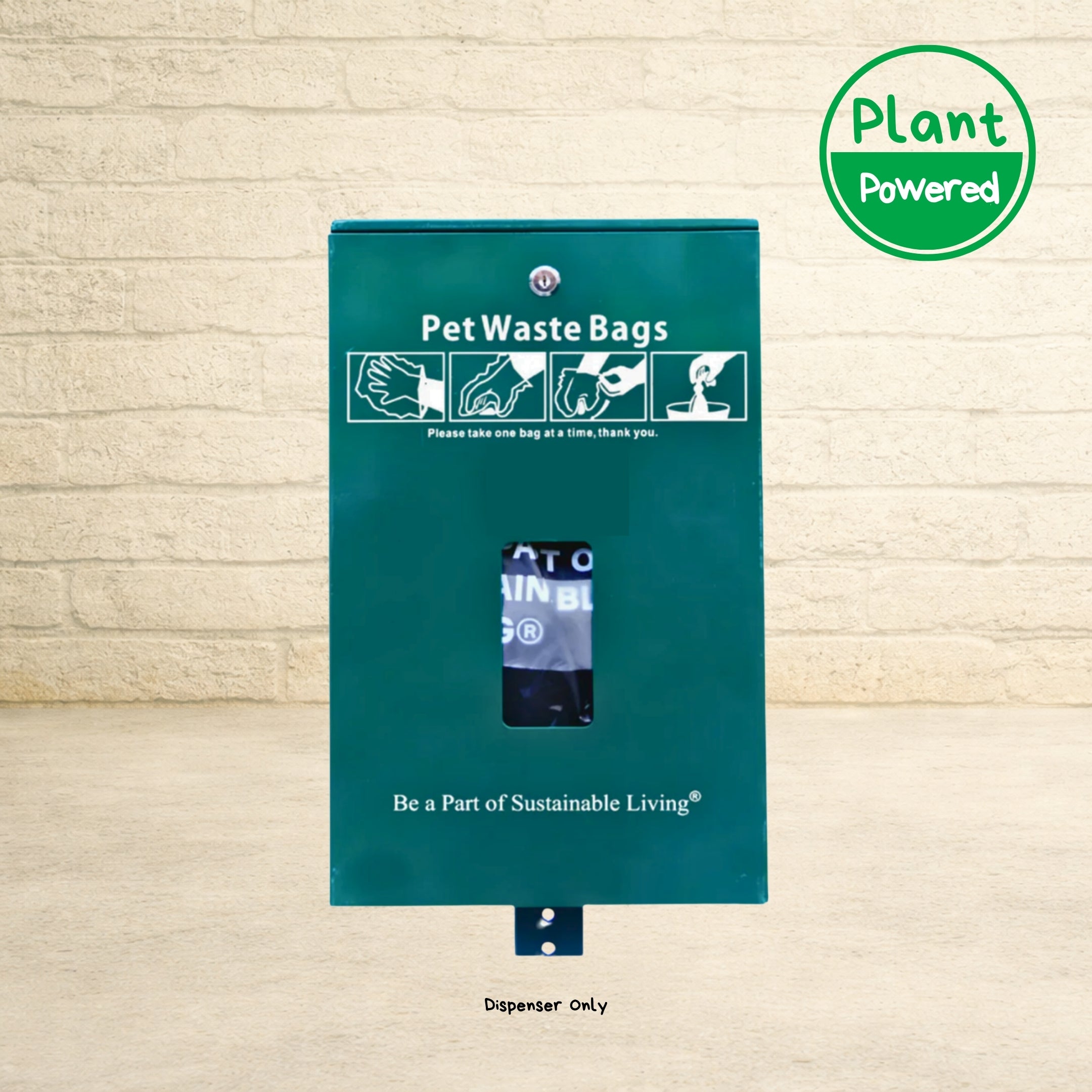 Header Poop Bags Dispenser