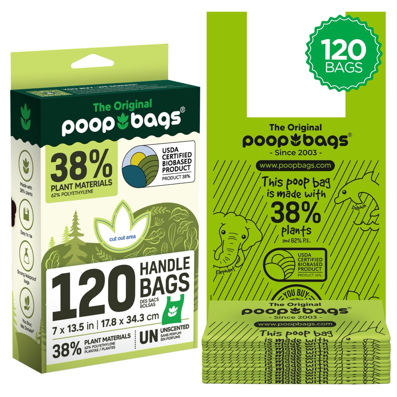 Handle Tie Poop Bags