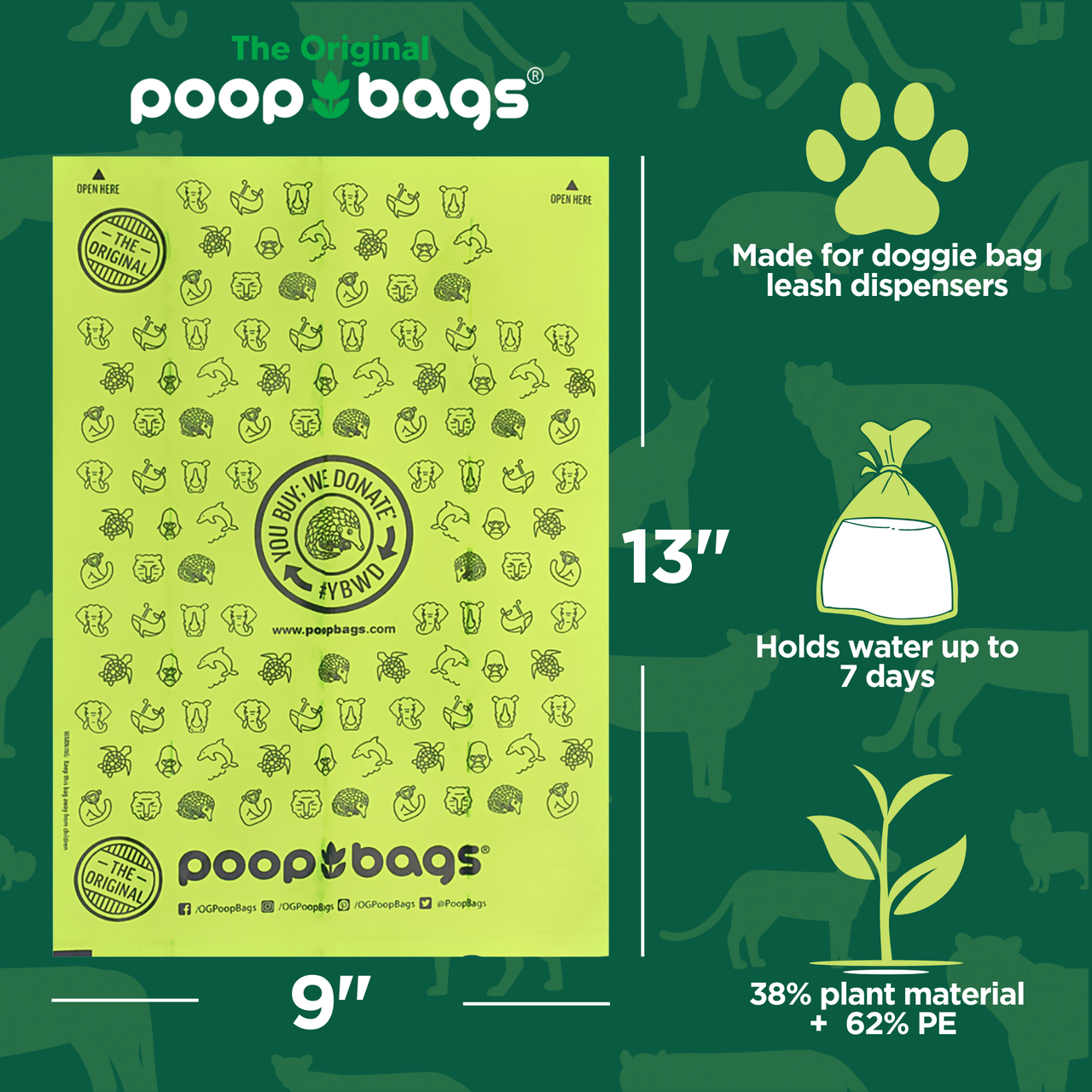 360 Dog Waste Bags In Rolls