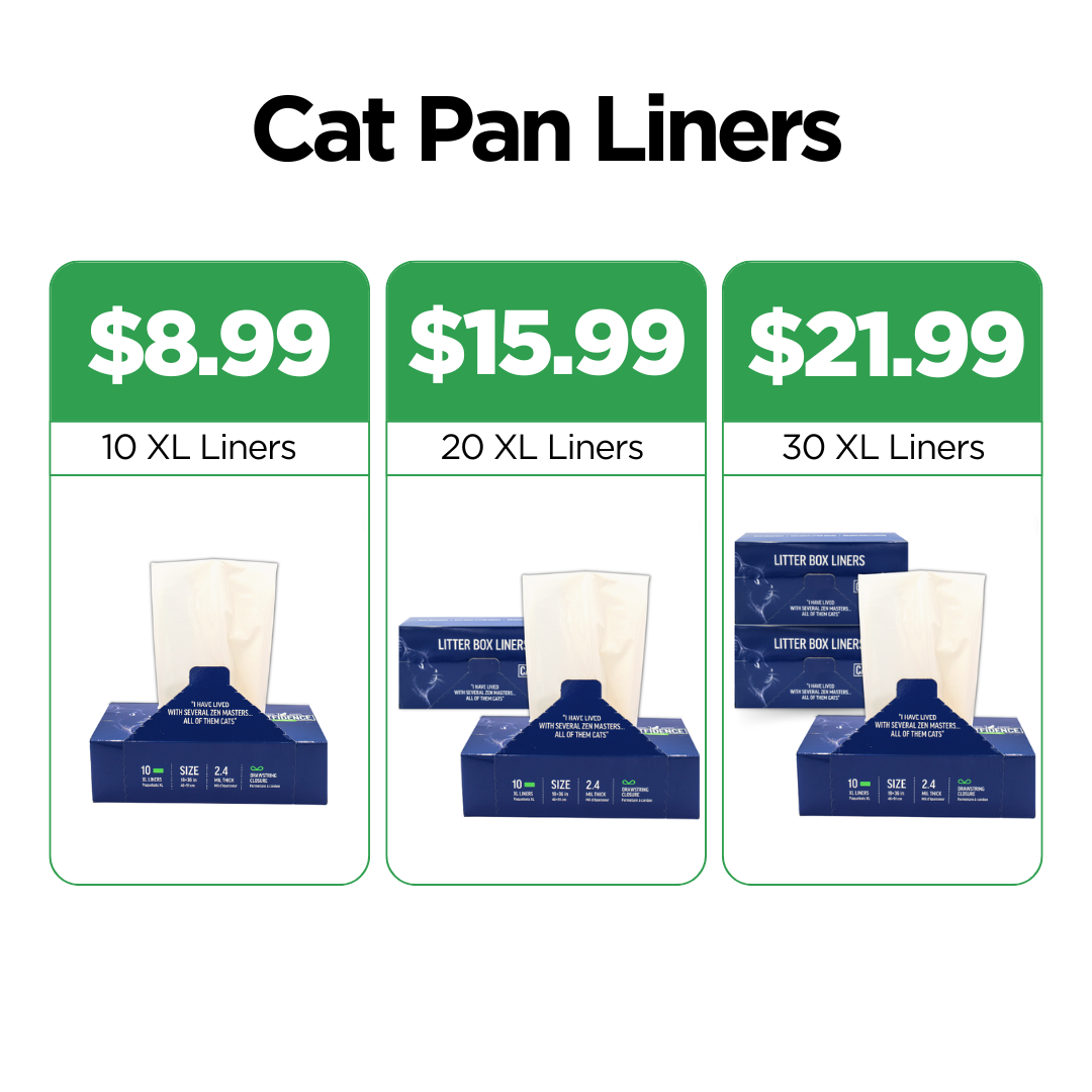 Catfidence® Cat Pan Liners