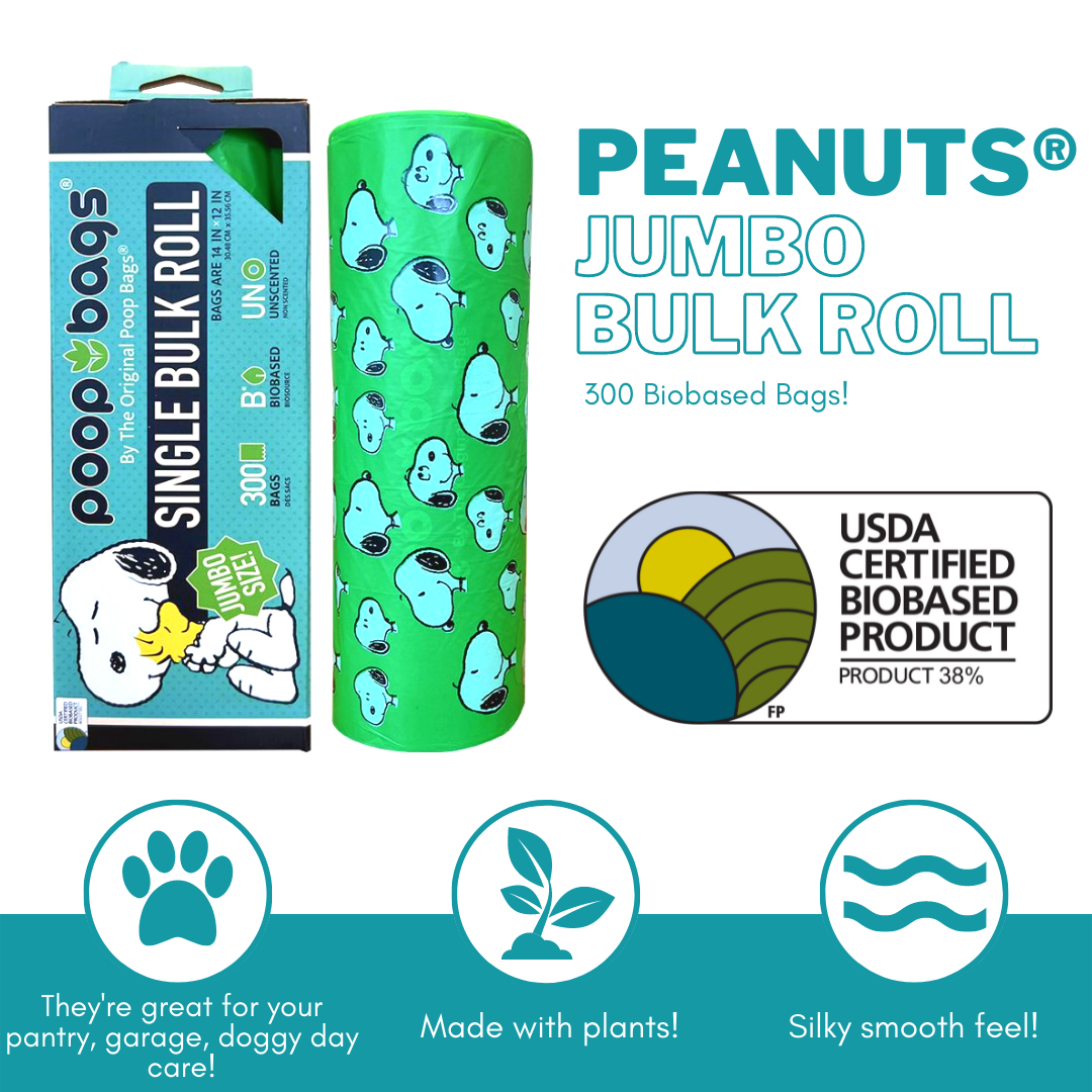 600 USDA Biobased Peanuts Jumbo Bulk Roll Bundle