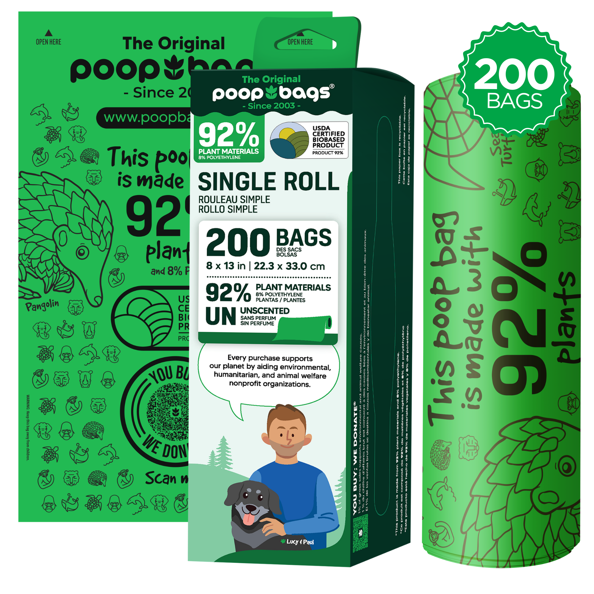 Bulk Roll Poop Bags