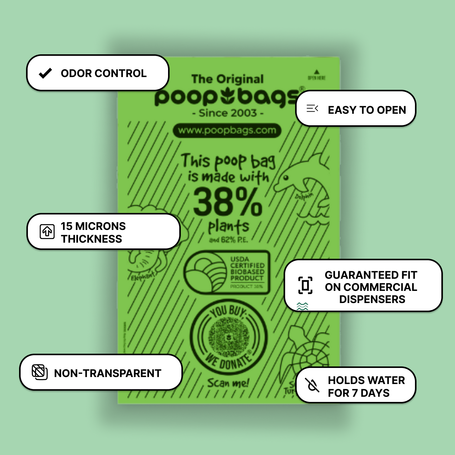 38% Plants - Roll Bags ($$)