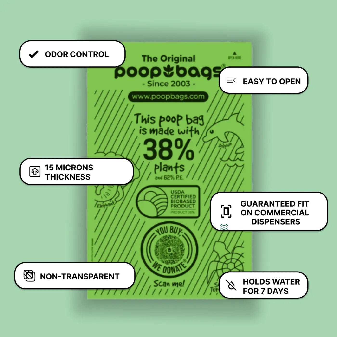 38% Plants - Roll Bags ($$)