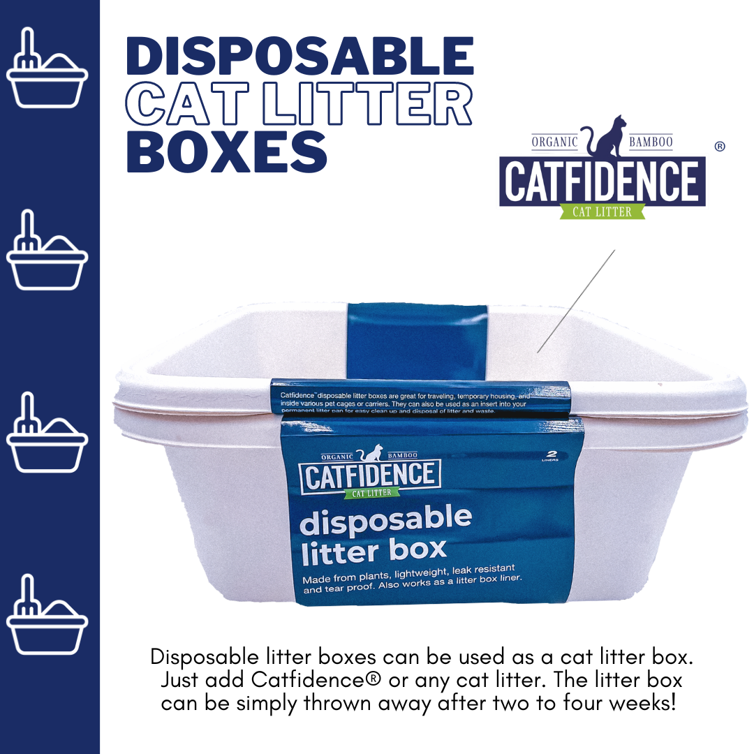 Catfidence® Disposable Litter Boxes