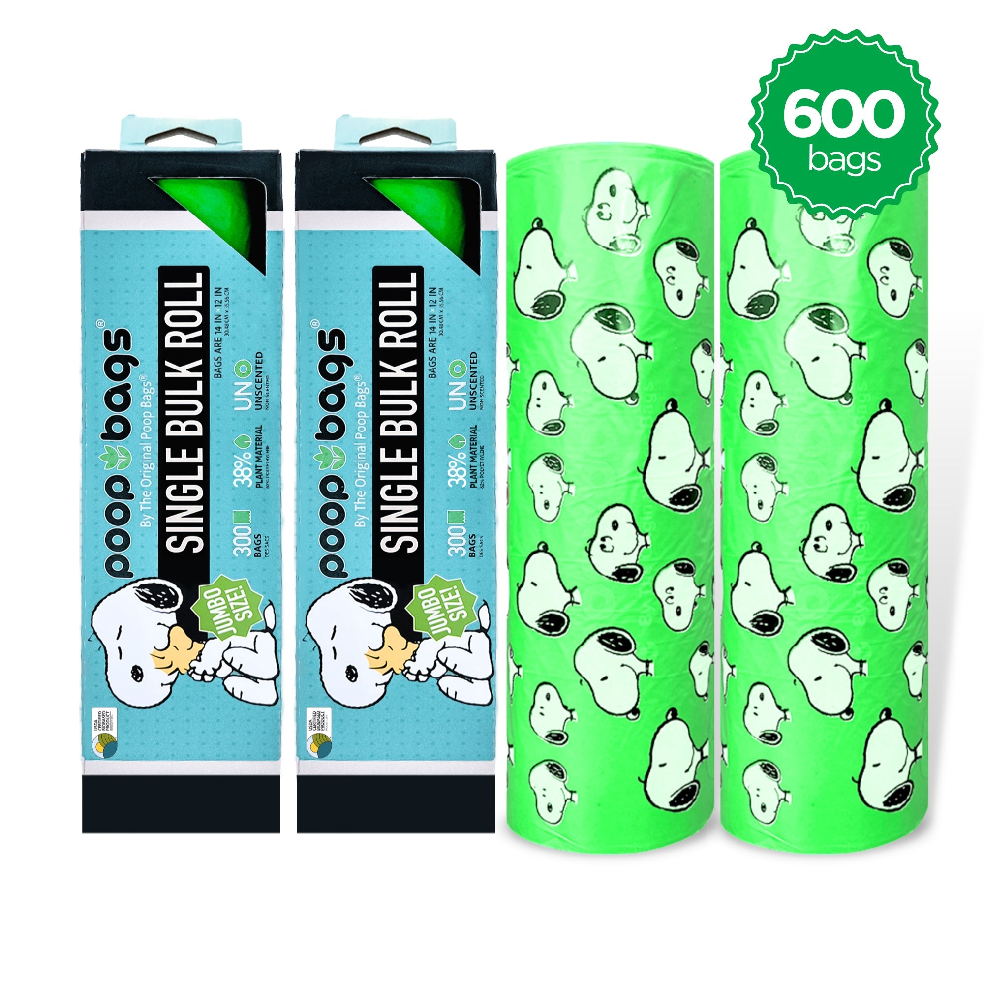 Jumbo Bulk Roll Poop Bags