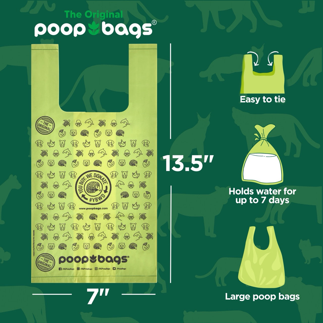 Handle Tie Poop Bags