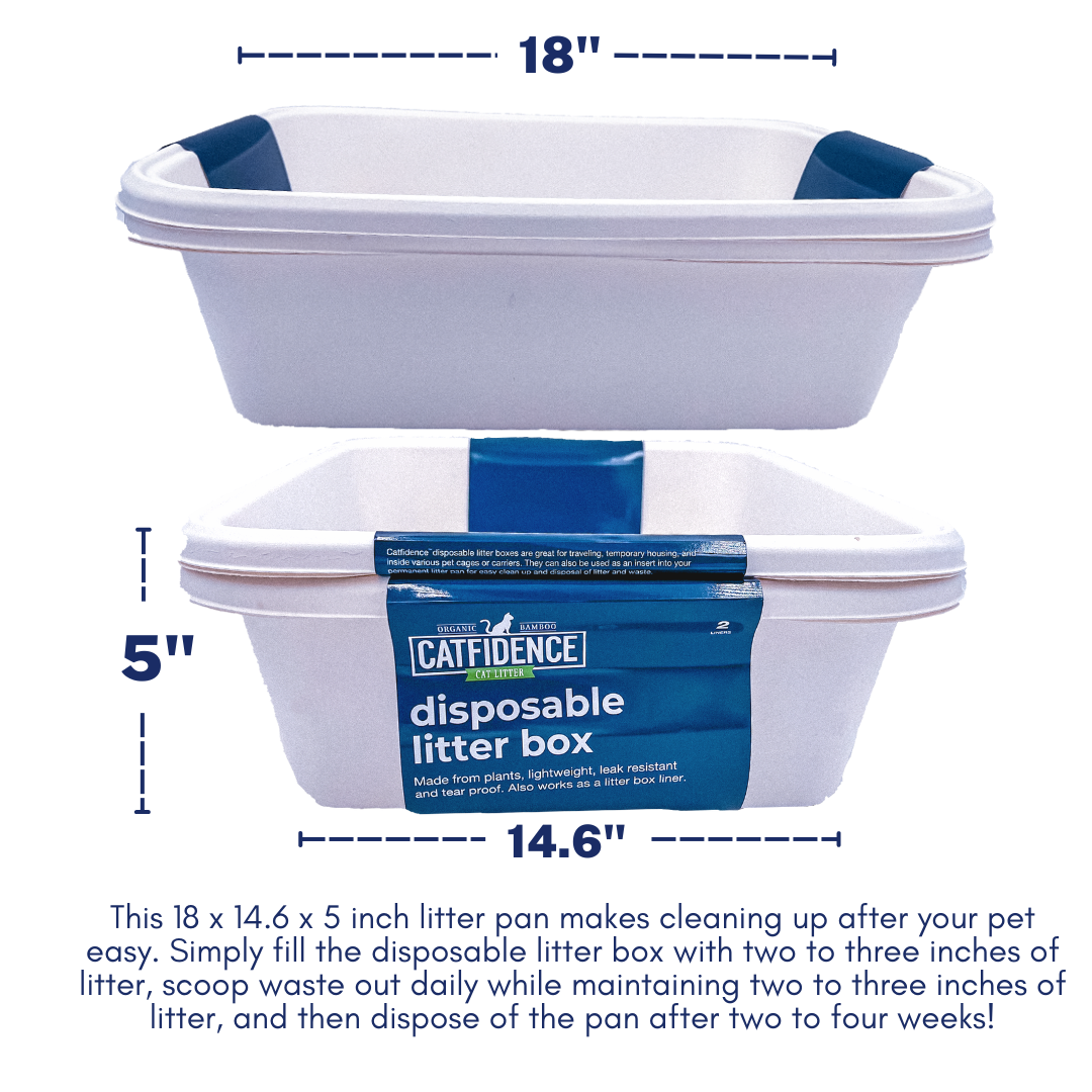 Catfidence® Disposable Litter Boxes