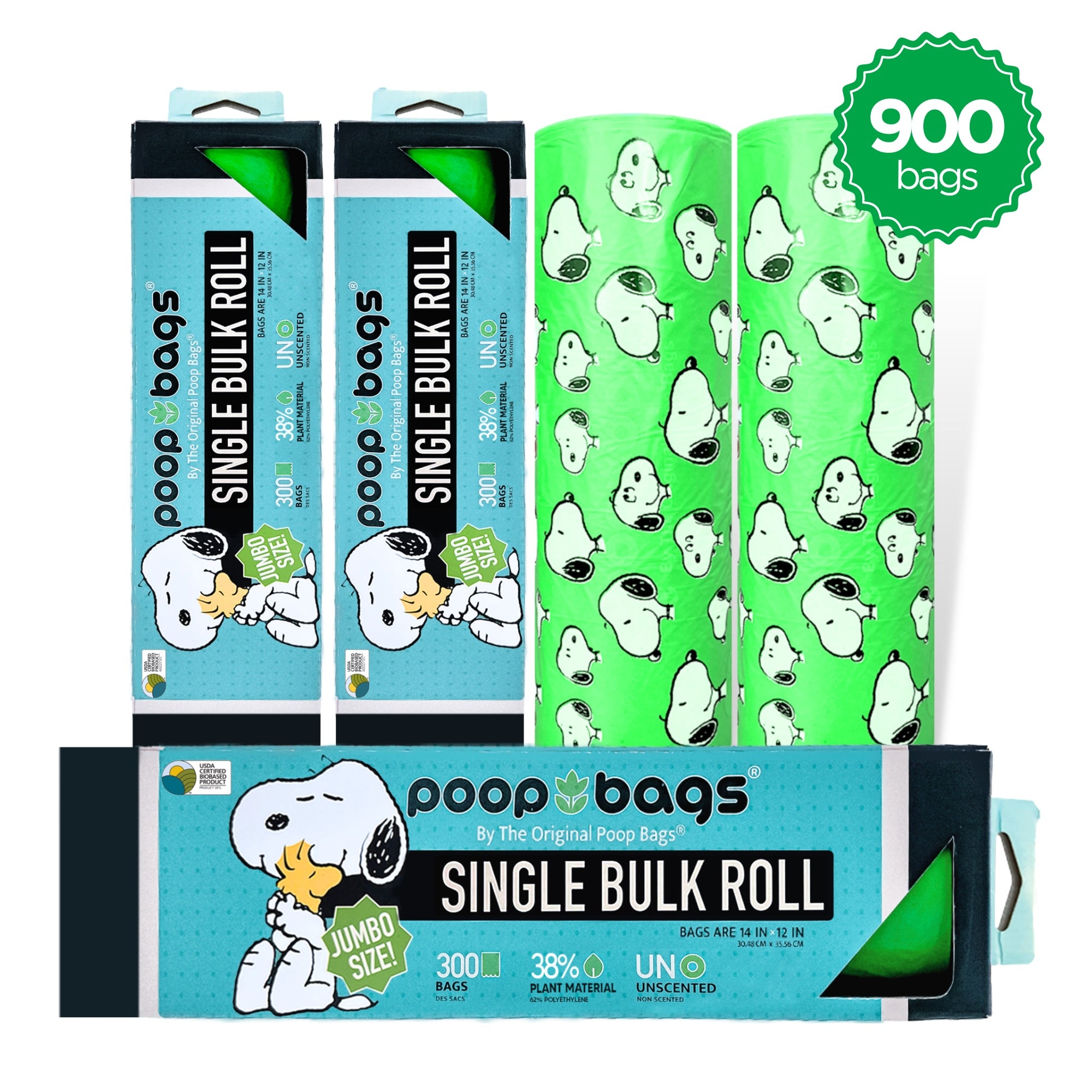 Jumbo Bulk Roll Poop Bags