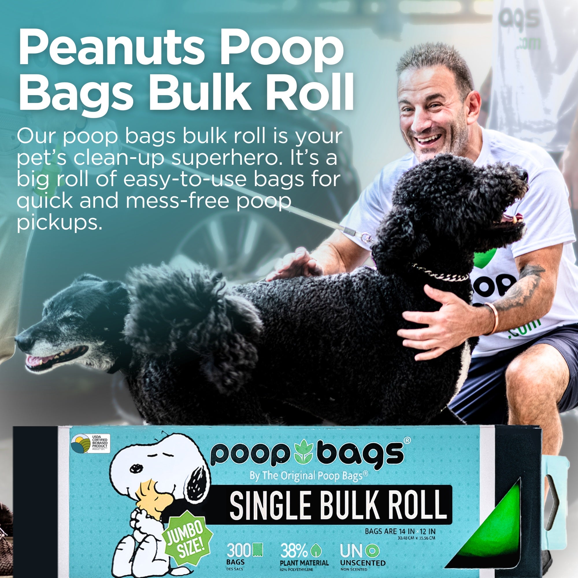 Jumbo Bulk Roll Poop Bags