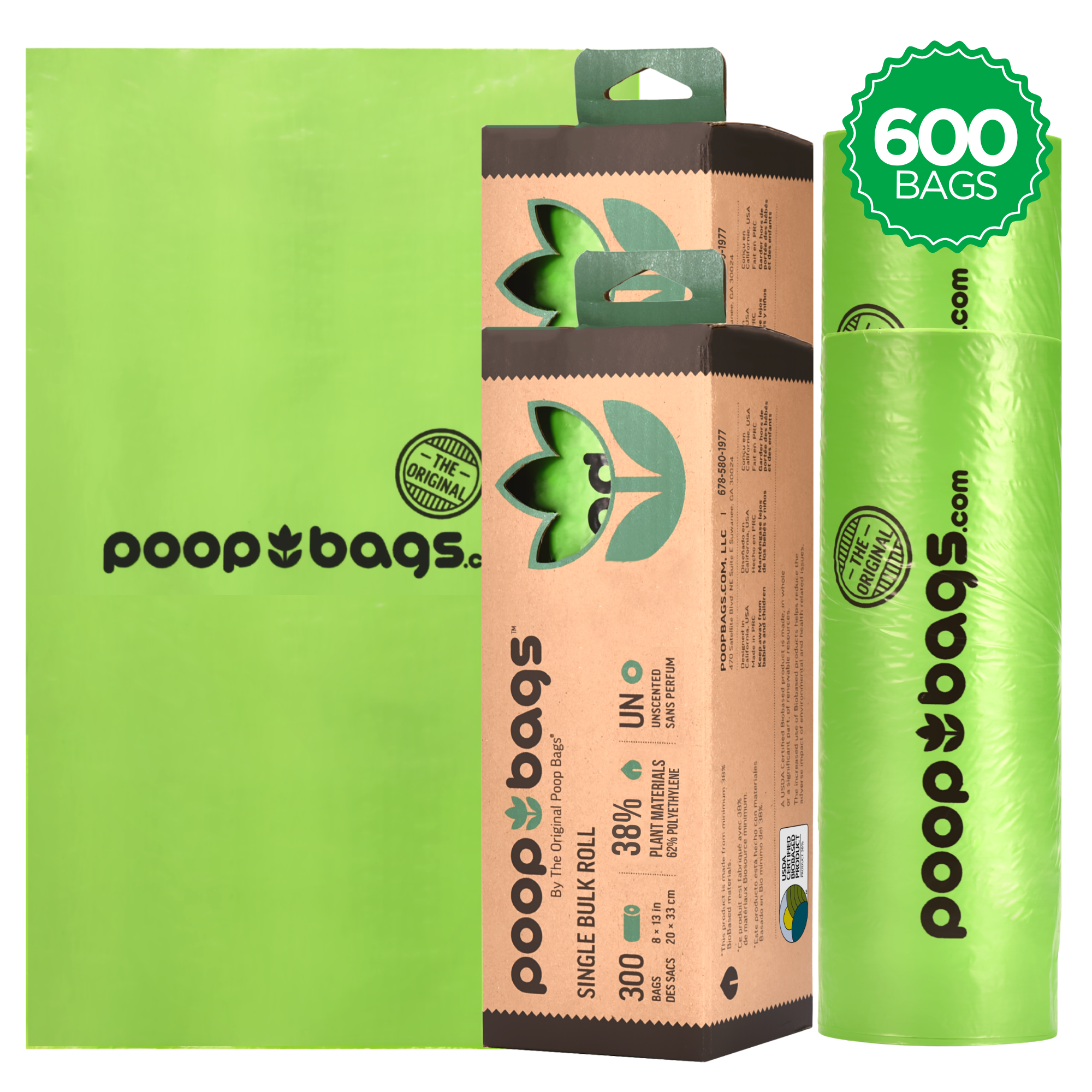 Bulk Rolls Poop Bags Bundle