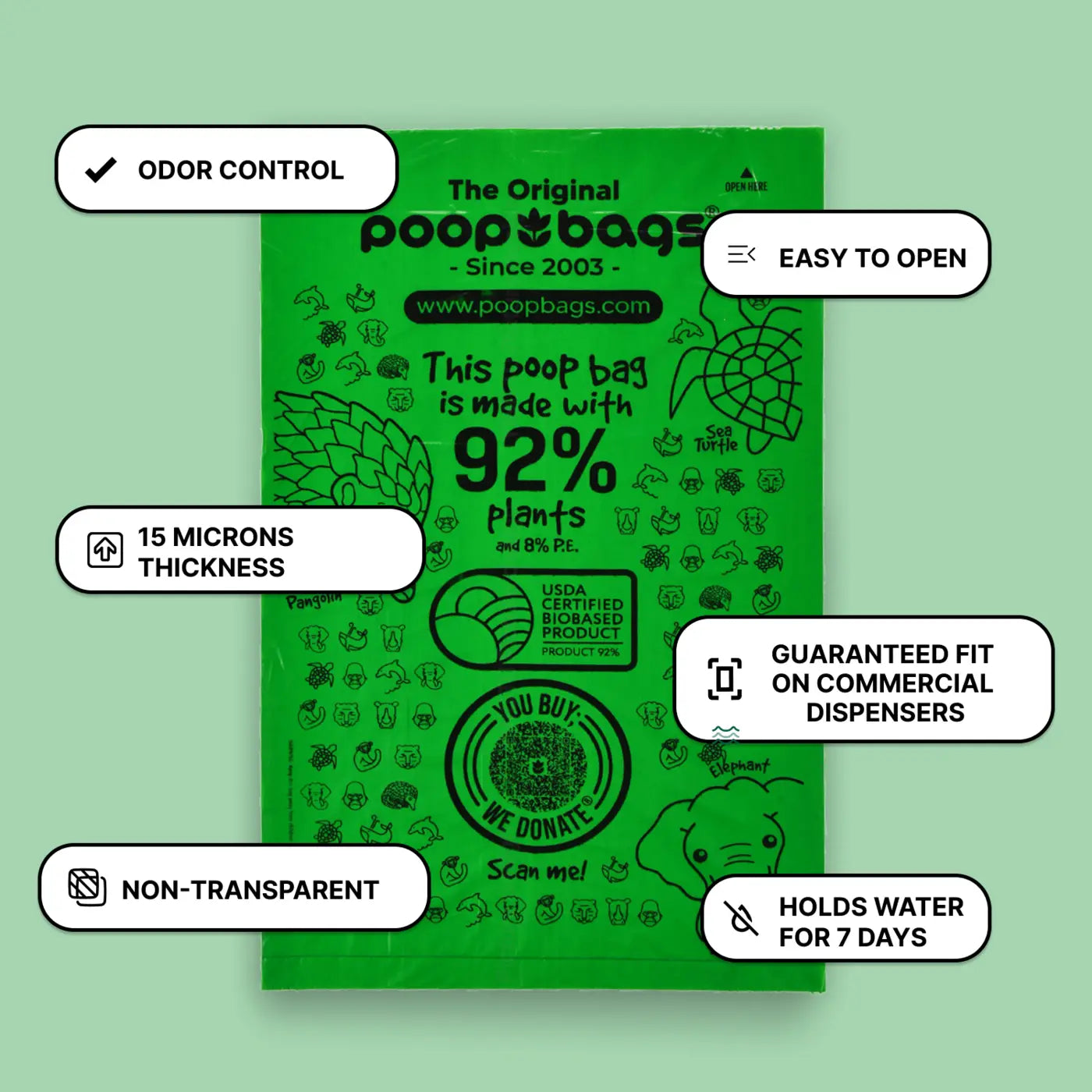 92% Plants - Roll Bags ($$$)