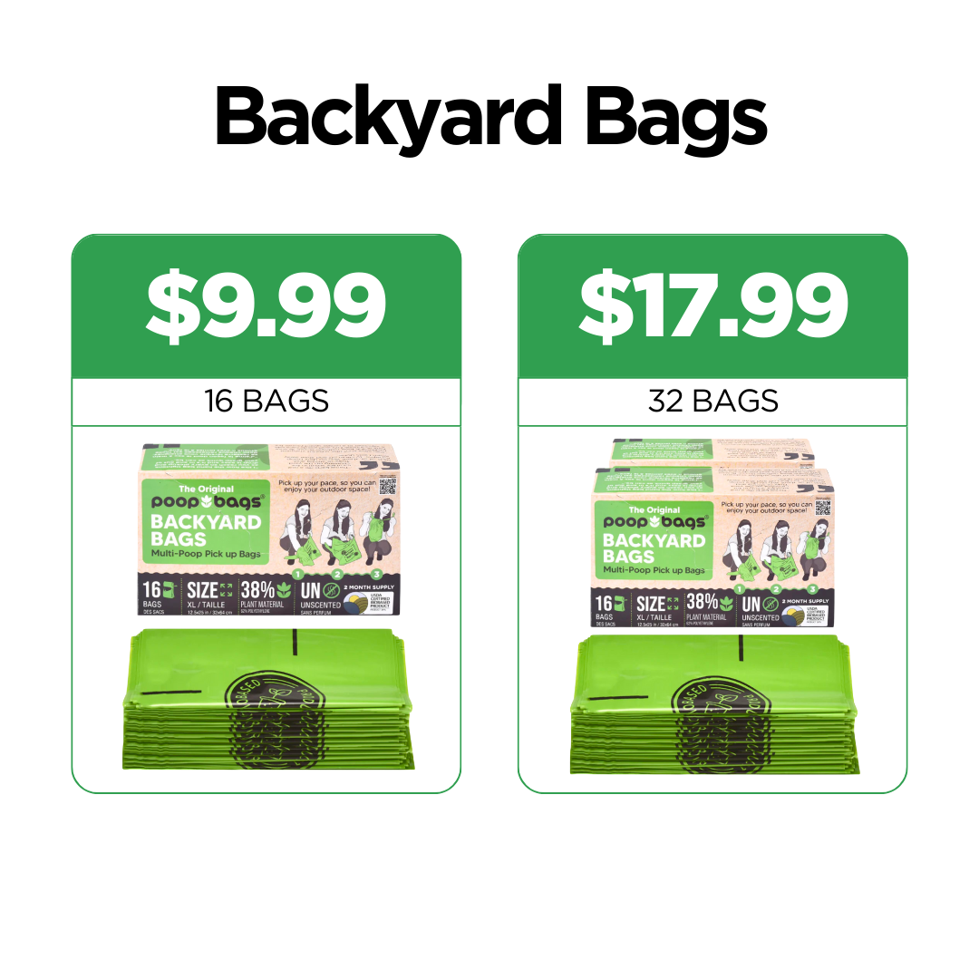 Backyard Multi Pick-up Poop Bags