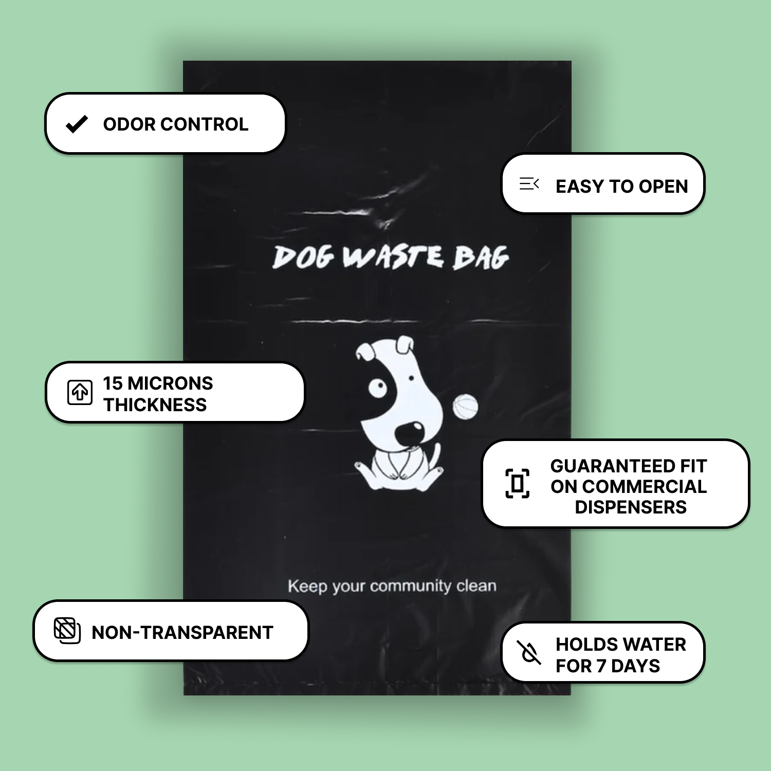 Recycled - Roll Bags ($)
