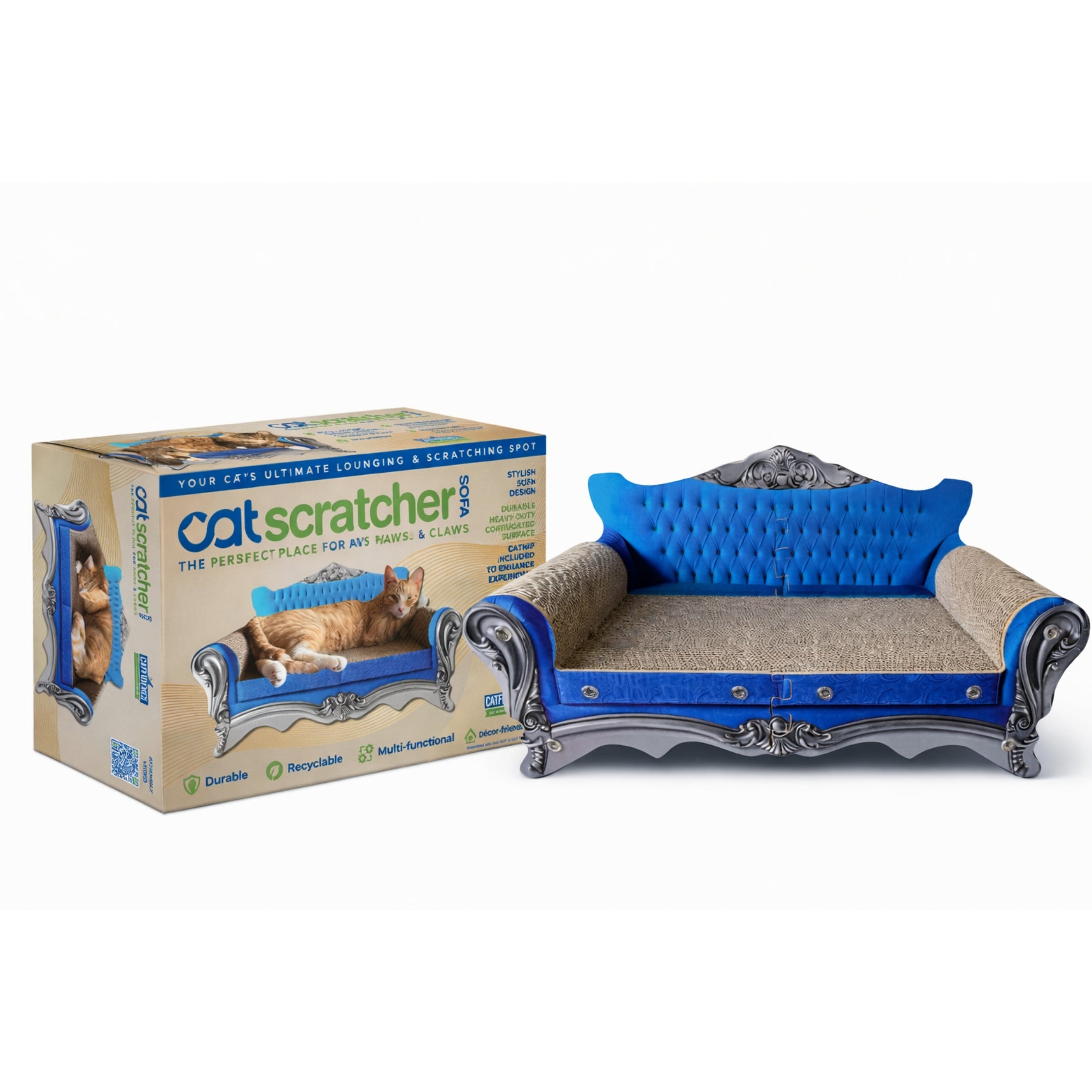Catfidence® Cat Scratcher Sofa