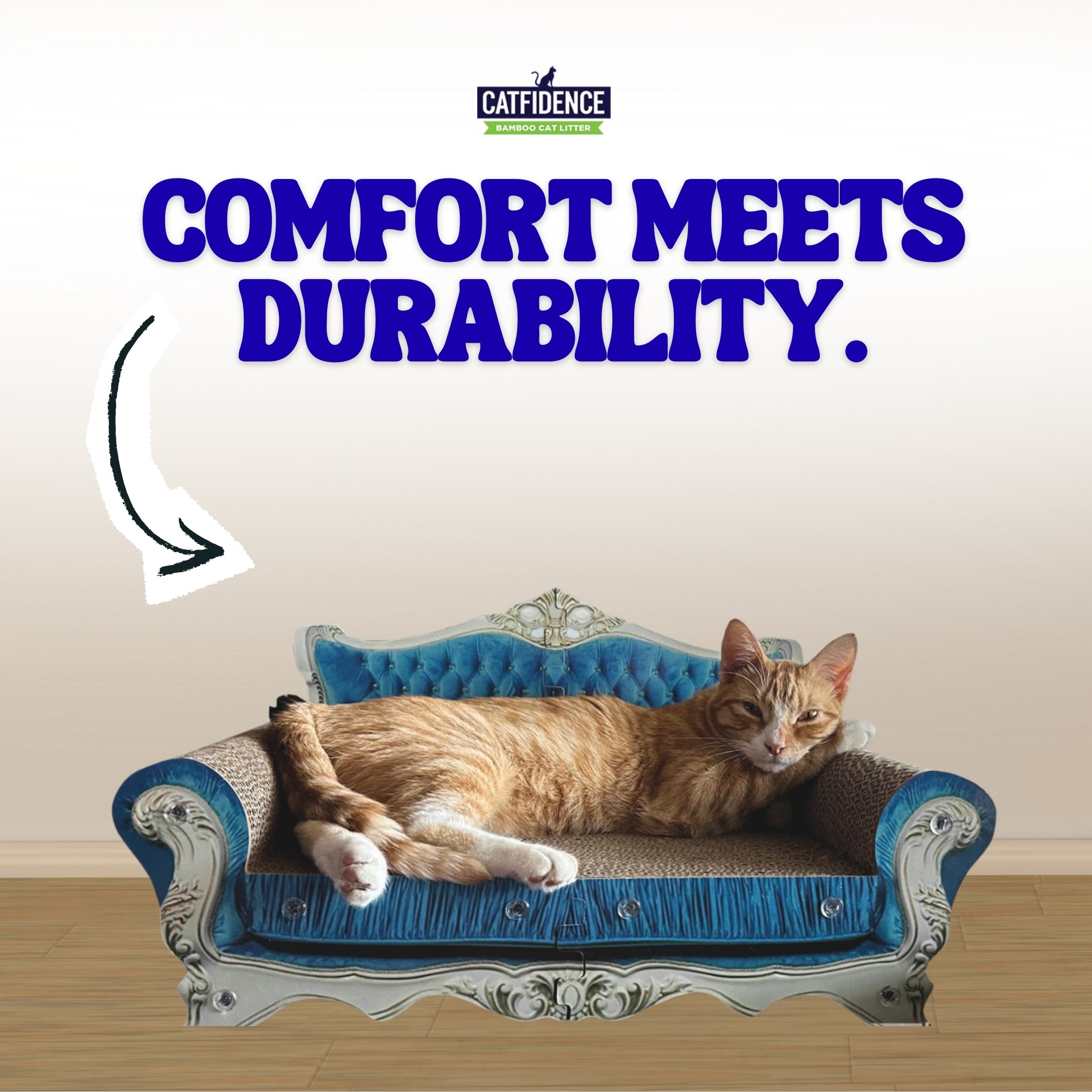 Catfidence® Cat Scratcher Sofa